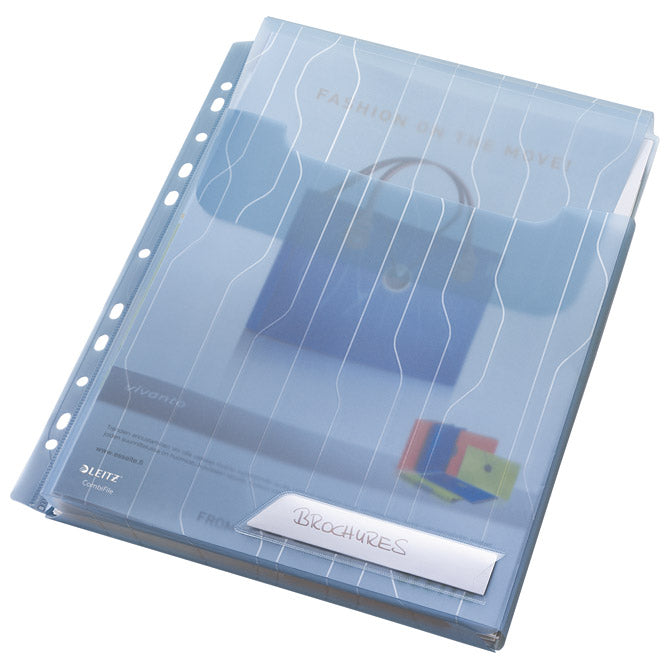 Fascikl uložni a4 pp prošireni plus klapa gore pk3 combifile leitz 47270035 plavi