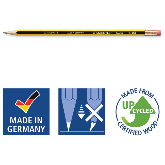 OLOVKA GRAFITNA HB S GUMICOM NORIS STAEDTLER 122-HB