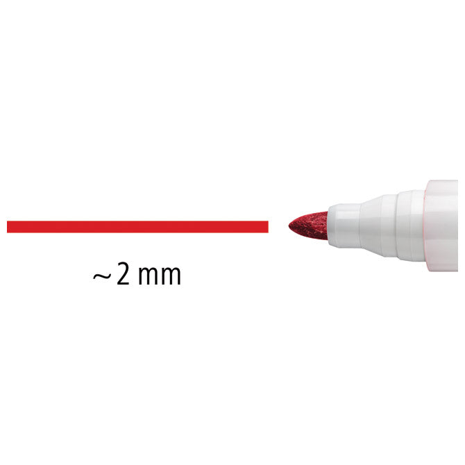 MARKER ZA BELO TABLO 2MM PK4 RECIKLIRANI LUMOCOLOR STAEDTLER 351 WP4