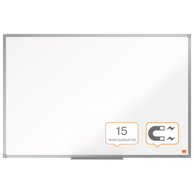 PLOČA MAGNETNA  90X60CM ALUMINIJSKI OKVIR ESSENCE STEEL NOBO 1905210 BIJELA