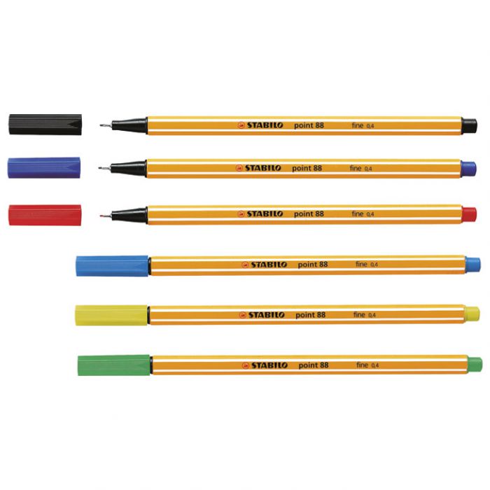 Flomaster 0,4mm Point 88/41 Stabilo plavi
