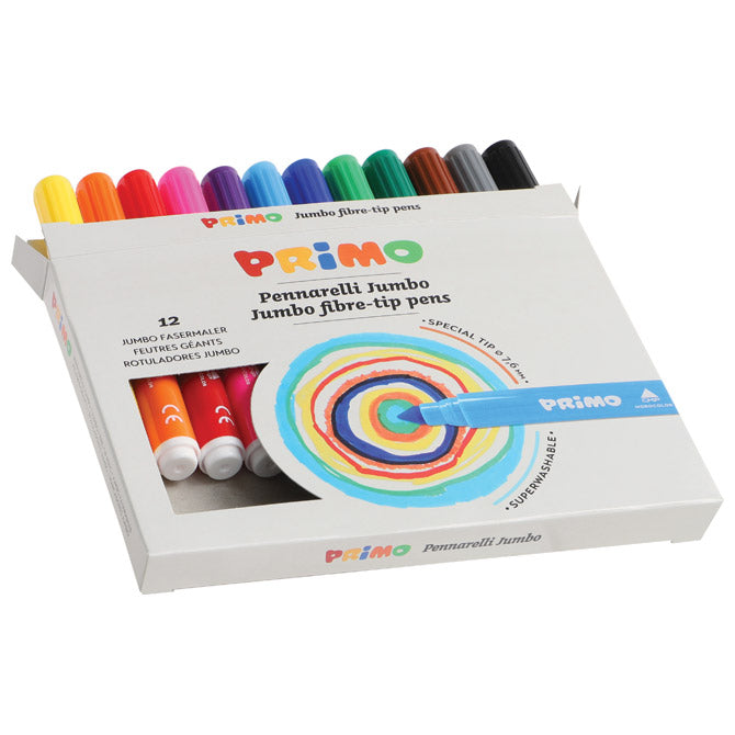 FLOMASTER ŠKOLSKI  12BOJA PRIMO JUMBO CMP.603JUMBO12 BLISTER