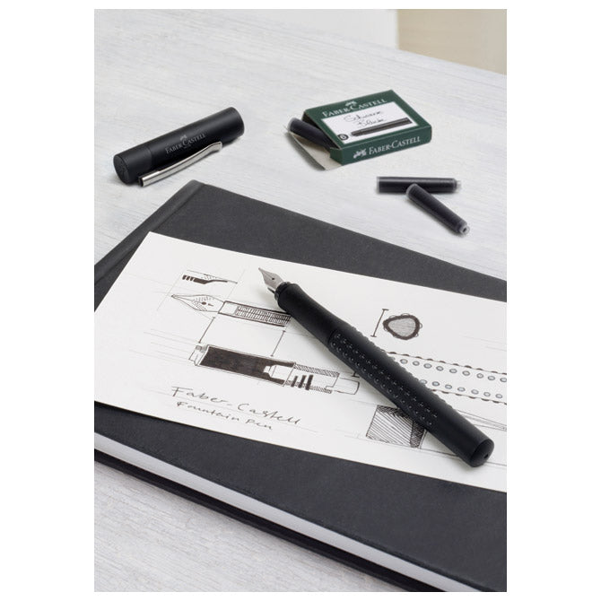 NALIVNIK GRIP 2011 (F) CLASSIC FABER CASTELL 140908 ČRNO