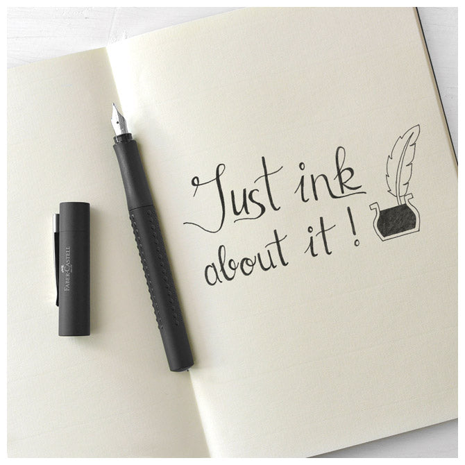 NALIVNIK GRIP 2011 (F) CLASSIC FABER CASTELL 140908 ČRNO