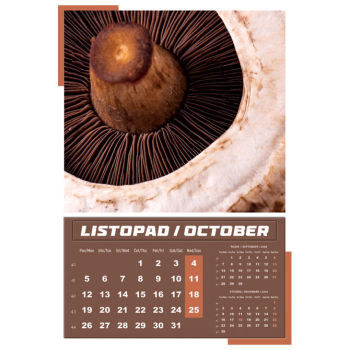 KALENDAR "IGRE PRIRODE 2026" 13 LISTOVA, SPIRALA