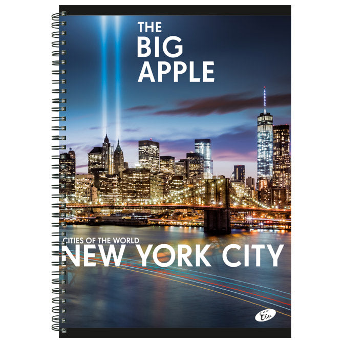 BLOK KOLEGIJ A4 KARO  70L CITIES OF THE WORLD ELISA