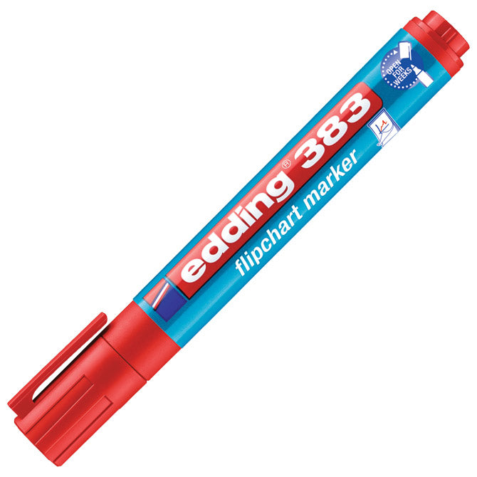 Marker flipchart 1-5mm edding 383 crveni