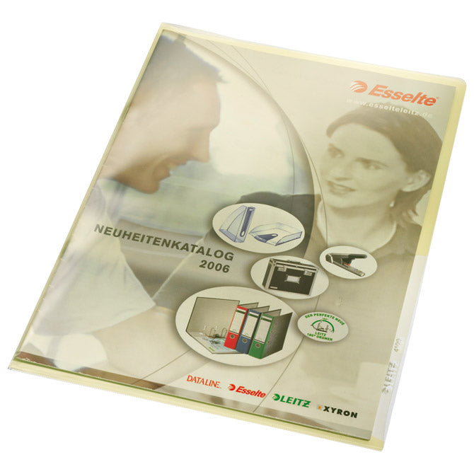 FASCIKL "L" 150MY PVC A4 LEITZ 41000215 ŽUTI
