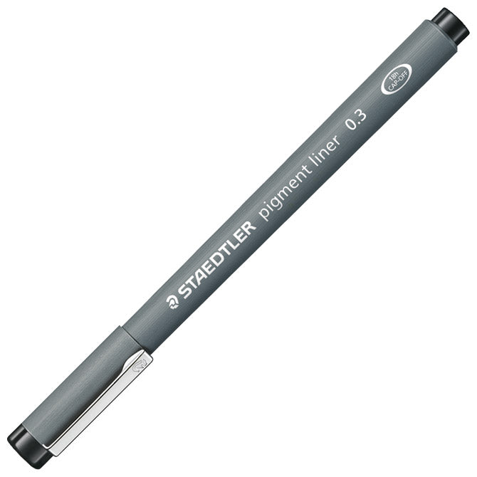 FLOMASTER ZA TEHNIČNO RISANJE 0,3MM PIGMENT LINER STAEDTLER 308 03-9 ČRN