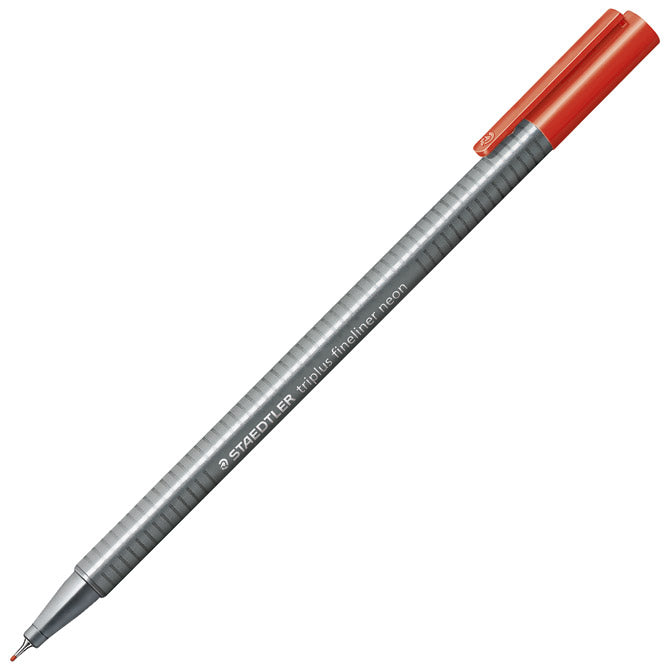 FLOMASTER FINELINER 0,3MM TRIPLUS STAEDTLER 334-201 NEON RDEČA