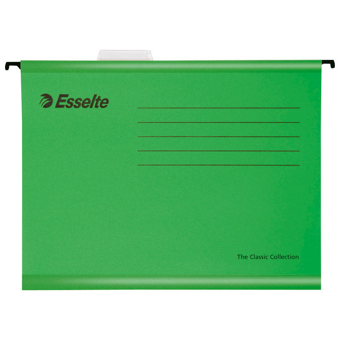 Viseči vpenjalni mapa 39-v a4 plus pk25 classic fc esselte 90337 zelena!!