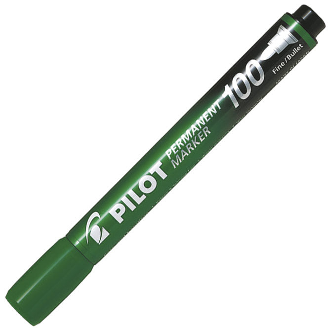 Marker permanentni 1mm okrugli vrh pilot sca-100-g zeleni