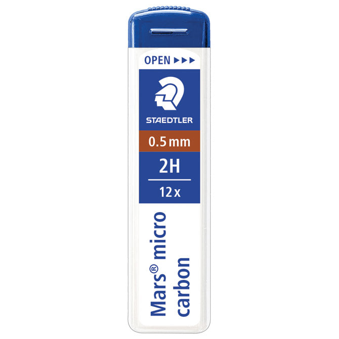 MINE 0,5MM 2H 1CEVKA MARS MICRO CARBON STAEDTLER 250 05-2H