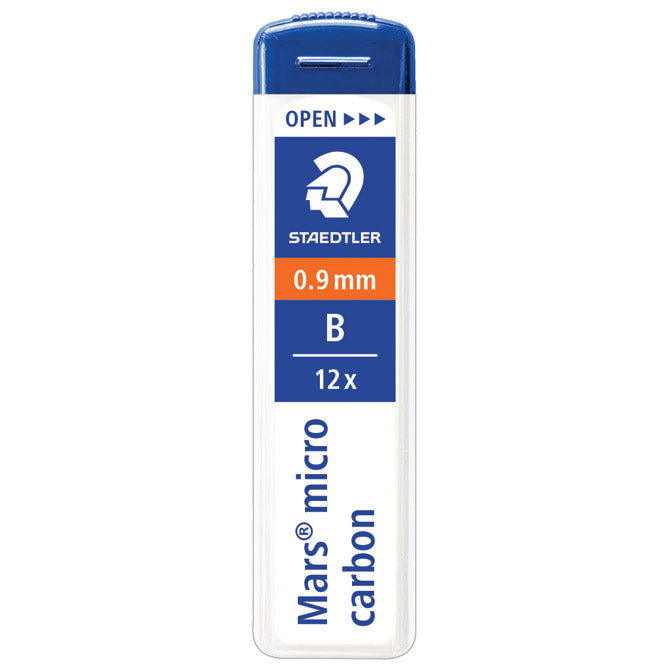 MINE 0,9MM B 1TUBA MARS MICRO CARBON STAEDTLER 250 09-B