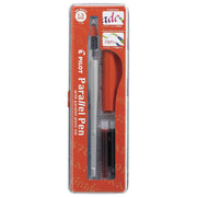 NALIVNIK ZA KALIGRAFIJO 1,5MM SET PARALLEL PEN PILOT FP3-15-SSN SIVO/RDEČE
