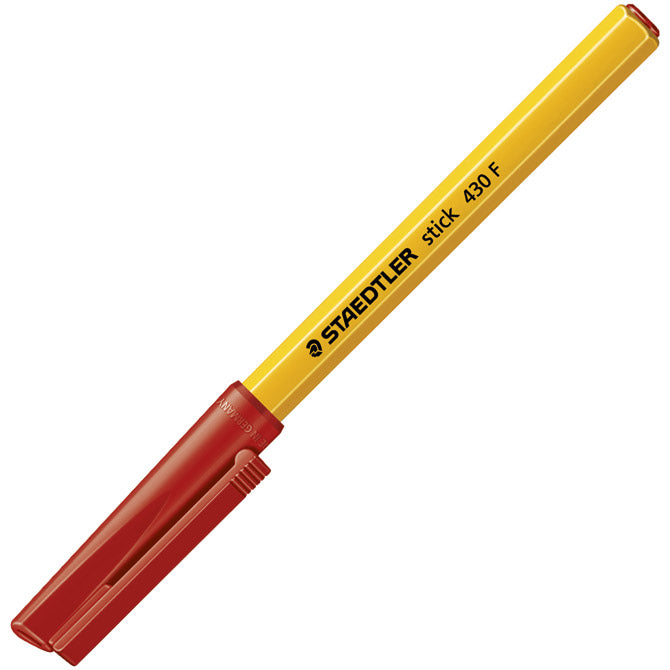 Olovka kemijska stick staedtler 430 f-2 crvena