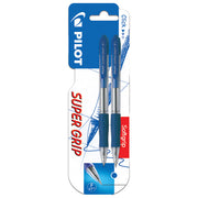 Kemični svinčnik super grip pk2 pilot bpgp-10r-f modra/modra blister