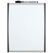 PLOČA MAGNETNA  21,5X28CM CRNI/SREBRNI OKVIR NOBO 1903778 BIJELA