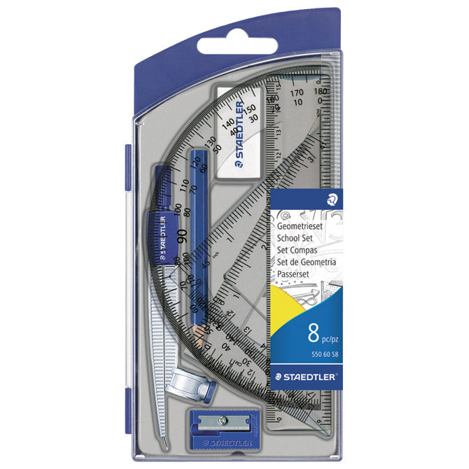 Geometrijski set staedtler 550 60 s8