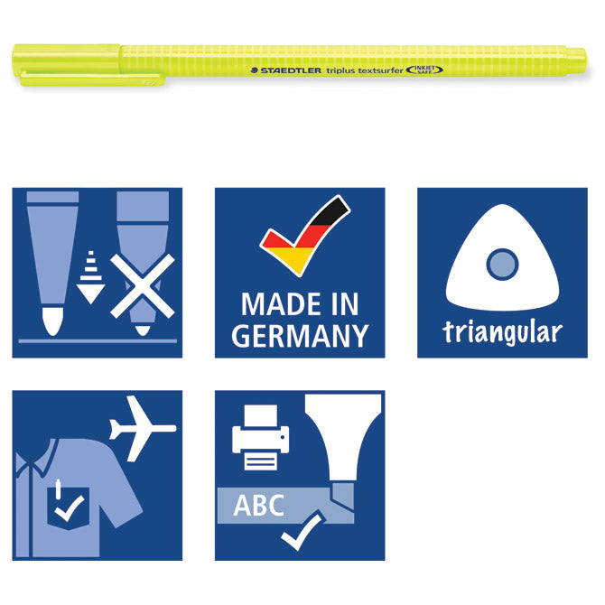 SIGNIR 1-4MM NEON TRIPLUS STAEDTLER 362-23 ROZI