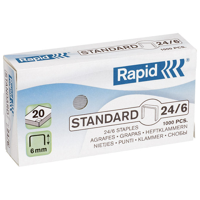 SPAJALICE STROJNE BR.24/6 PK1000 STANDARD RAPID 24855600