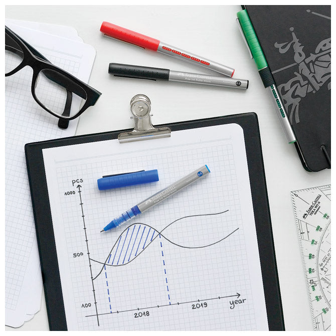 ROLER 0,2 MM MICRO (0,5 MM) FREE INK FABER-CASTELL 348501 PLAVI