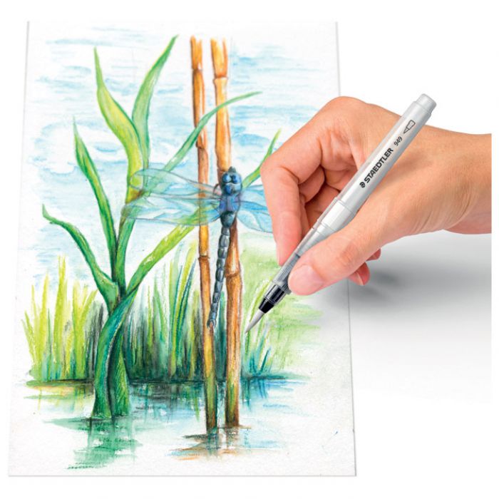 KIST ZA VODENE BOJE SA SPREMNIKOM ZA VODU DESIGN JOURNEY STAEDTLER 949 BK-1-C BLISTER