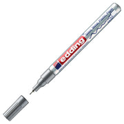 PERMANENTNI MARKER SVETLEČI LAKIRNI 0,8MM EDDING 780 SREBRNI