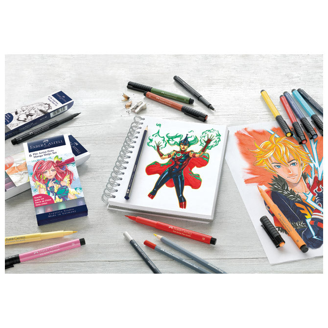 Set risalna comic ilustracija pk15 faber castell 167195