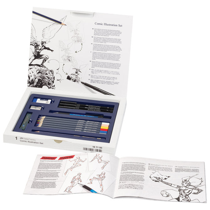 Set risalna comic ilustracija pk15 faber castell 167195