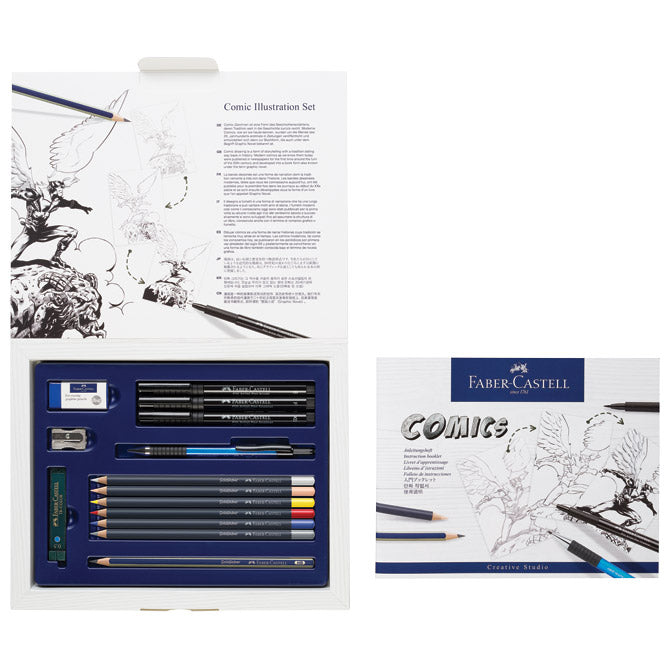 Set risalna comic ilustracija pk15 faber castell 167195