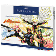 Set risalna comic ilustracija pk15 faber castell 167195
