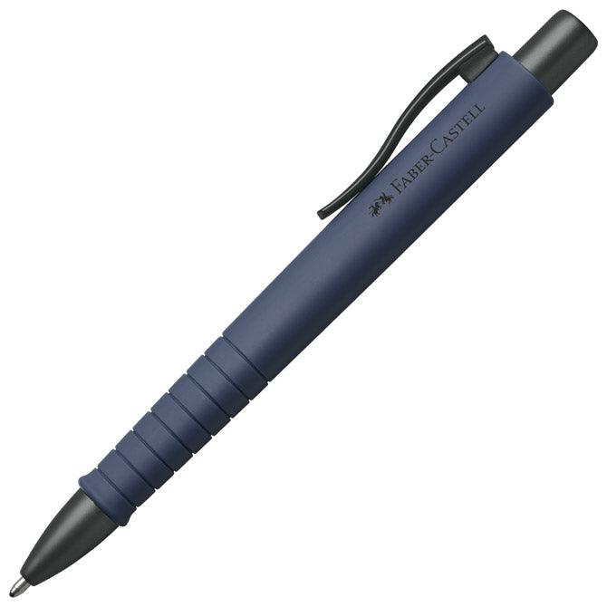 Kemični svinčnik gumiran poly ball urban xb faber castell 241189 moder