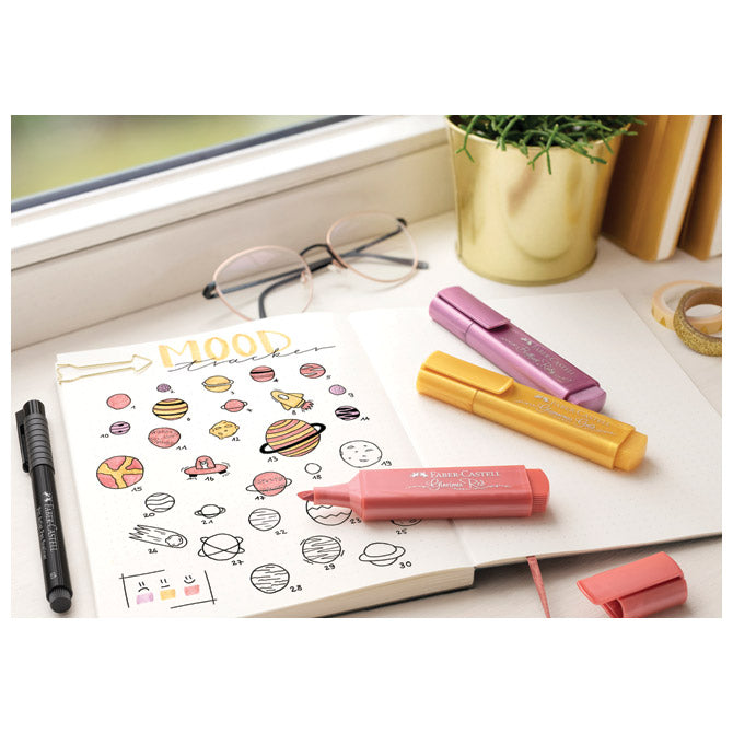 SIGNIR 1-5MM 46 METALLIC FABER CASTELL 154650 ZLATNI