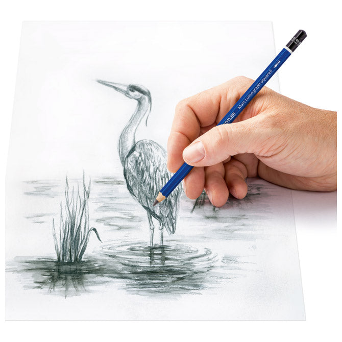 OLOVKA GRAFITNA PK3 PLUS KIST MARS LUMOGRAPH AQUARELL DESIGN JOURNEY STAEDTLER 100A SBK4 BLISTER