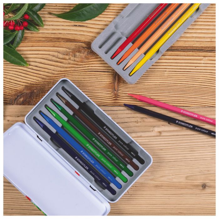 BOJA VODENA U OLOVCI 12BOJA METALNA KUTIJA FULL WATERCOLOR DESIGN JOURNEY STAEDTLER 14610G M12 * DO ISTEKA ZALIHA