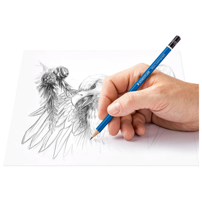 SET MARS LUMOGRAPH OLOVKAX6 PLUS GUMICA PLUS ŠILJILO DESIGN JOURNEY STAEDTLER 61 100 C6 BLISTER