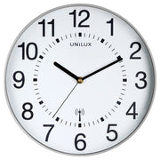 SAT ZIDNI FI-30,5CM WAVE UNILUX 400094562 SREBRNI