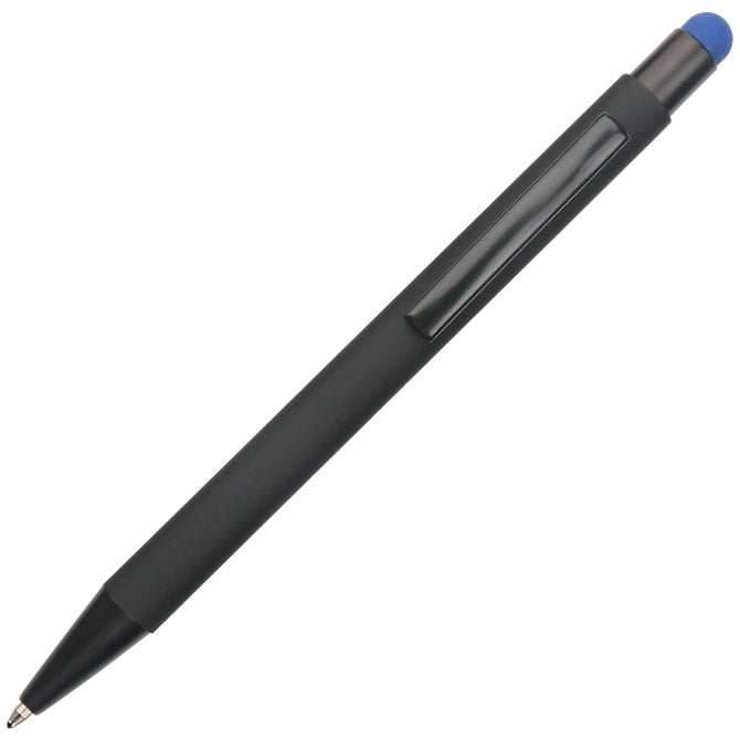 Olovka kemijska metalna gumirana plus touch pen yfa2665b oslo sha.crno/plava