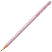 SVINČNIK GRAFITNI B SPARKLE FABER CASTELL 118234 SVETLO ROZA