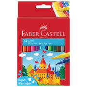 FLOMASTER ŠKOLSKI  24BOJE FABER CASTELL 554202 BLISTER