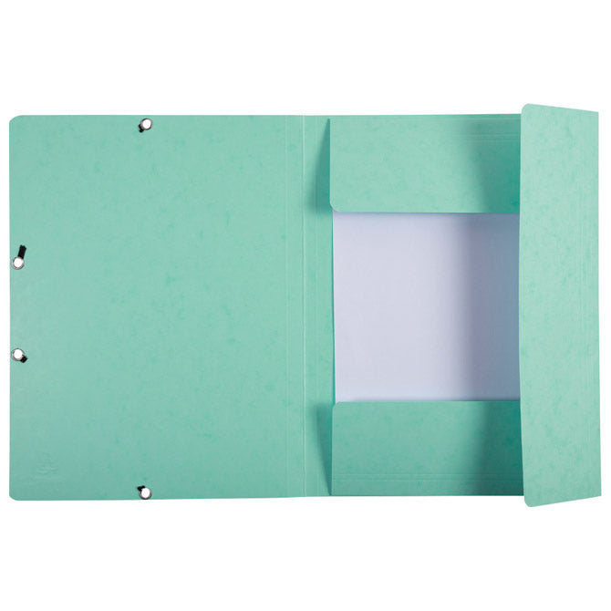 FASCIKL KLAPA S GUMICOM KARTON A4 AQUAREL EXACOMPTA 55533E PASTELNO ZELENA