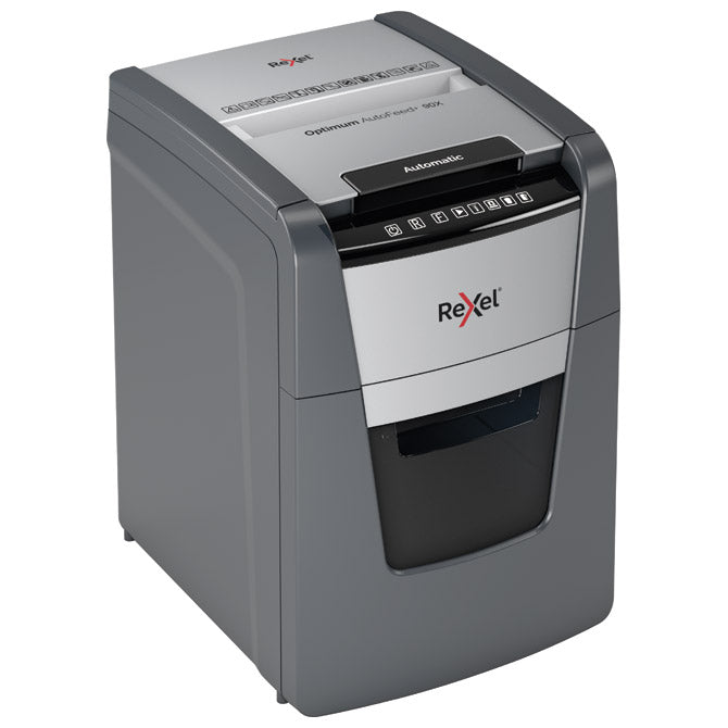 UNIČEVALEC DOKUMENTACIJE 90 (ROČNO 8) LISTOV CROSSCUT OPTIMUM AUTO FEED PLUS 90X REXEL 2020090XEU