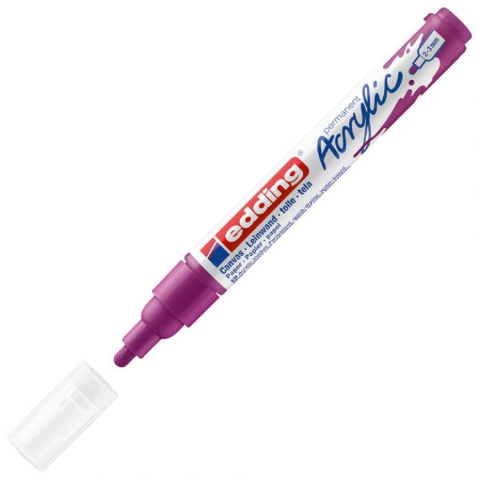 MARKER AKRILNI 2-3 MM EDDING 5100910 LJUBIČASTI