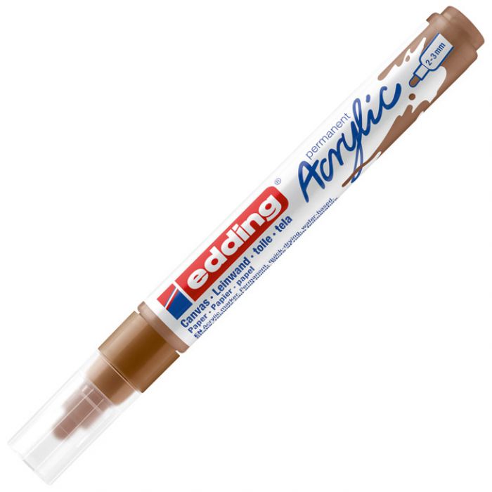 MARKER AKRILNI 2-3 MM EDDING 5100919 SVIJETLOSMEĐI