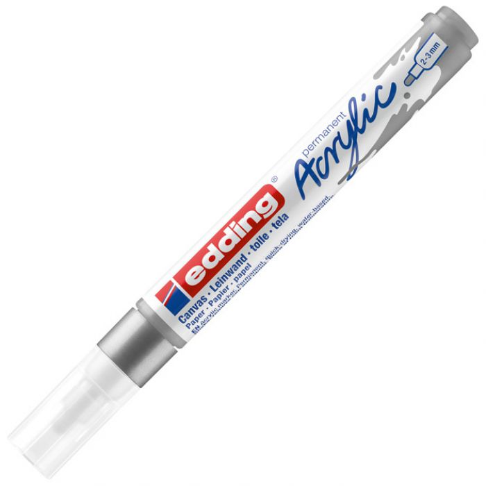 MARKER AKRILNI 2-3 MM EDDING 5100923 SREBRNI