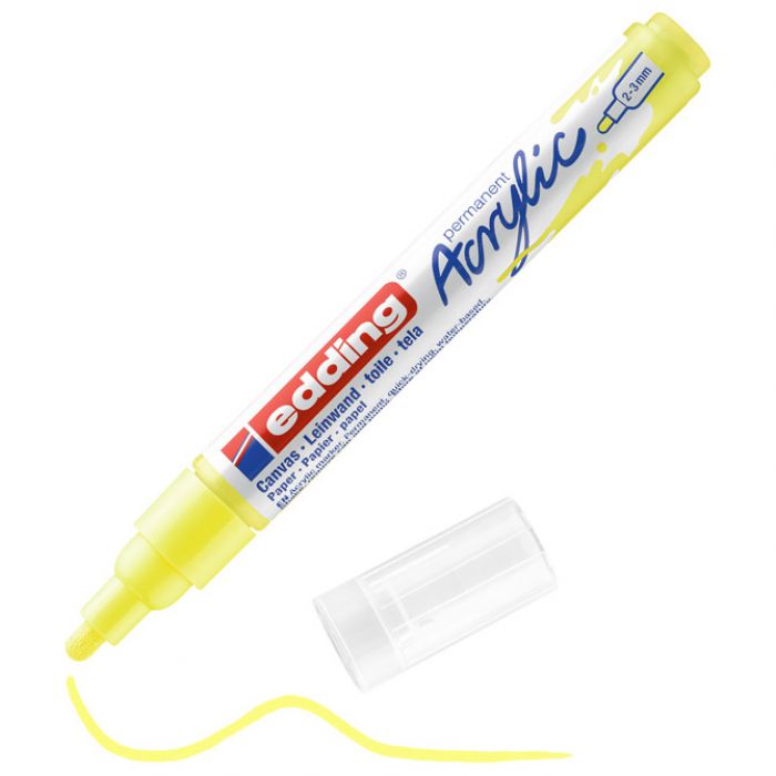 MARKER AKRILNI 2-3 MM EDDING 5100065 FLUO ŽUTI