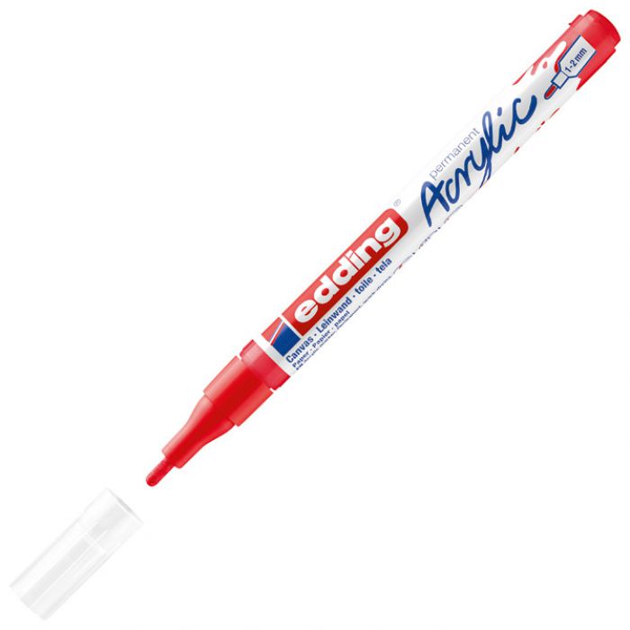 MARKER AKRILNI 1-2 MM EDDING 5300902 CRVENI