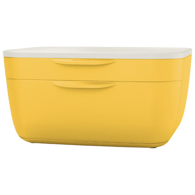Kutija s  2 ladice cosy leitz 53570019 žuta/bijela