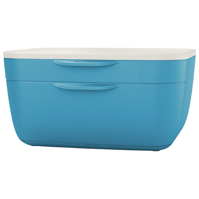 ŠKATLA Z 2 PREDALOMA COSY LEITZ 53570061 MODRA/BELA